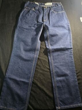 Carhartt Men's Straight Jeans in Indigo Blue
